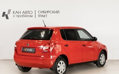 Skoda Fabia II, 2012 год, 431 000 рублей, 3 фотография