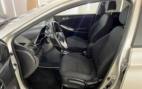 Hyundai Solaris II рестайлинг, 2011 год, 889 000 рублей, 23 фотография