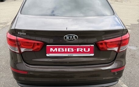 KIA Rio III рестайлинг, 2016 год, 1 350 000 рублей, 5 фотография