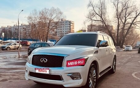 Infiniti QX80 I рестайлинг, 2017 год, 3 200 000 рублей, 1 фотография