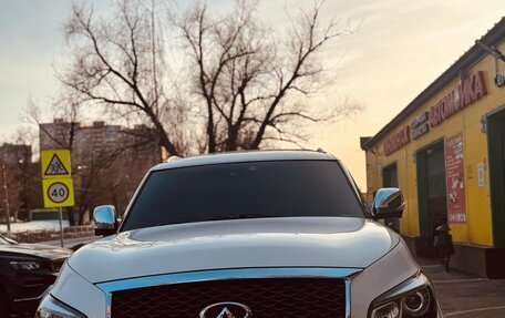 Infiniti QX80 I рестайлинг, 2017 год, 3 200 000 рублей, 2 фотография