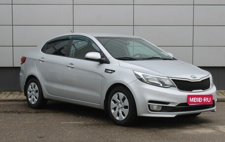 KIA Rio III рестайлинг, 2015 год, 995 000 рублей, 3 фотография