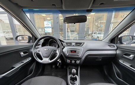 KIA Rio III рестайлинг, 2016 год, 1 100 000 рублей, 22 фотография