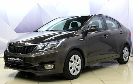 KIA Rio III рестайлинг, 2016 год, 1 029 000 рублей, 1 фотография