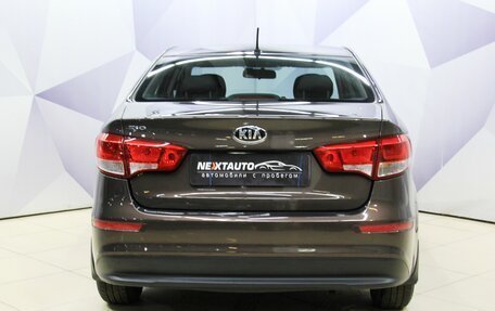 KIA Rio III рестайлинг, 2016 год, 1 029 000 рублей, 5 фотография