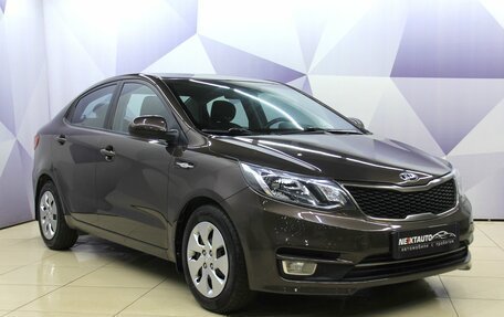 KIA Rio III рестайлинг, 2016 год, 1 029 000 рублей, 9 фотография