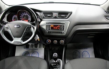 KIA Rio III рестайлинг, 2016 год, 1 029 000 рублей, 17 фотография