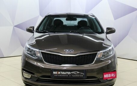 KIA Rio III рестайлинг, 2016 год, 1 029 000 рублей, 10 фотография