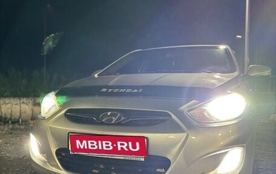 Hyundai Solaris II рестайлинг, 2011 год, 770 000 рублей, 1 фотография