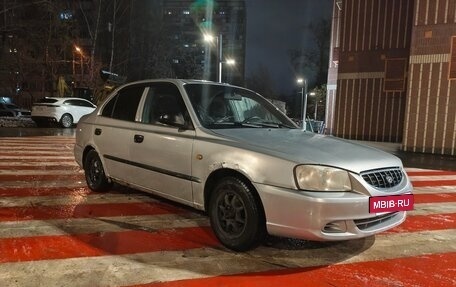 Hyundai Accent II, 2001 год, 180 000 рублей, 2 фотография