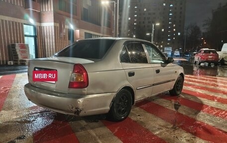 Hyundai Accent II, 2001 год, 180 000 рублей, 4 фотография