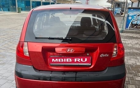 Hyundai Getz I рестайлинг, 2008 год, 515 000 рублей, 3 фотография