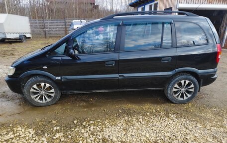 Opel Zafira A рестайлинг, 2001 год, 2 фотография