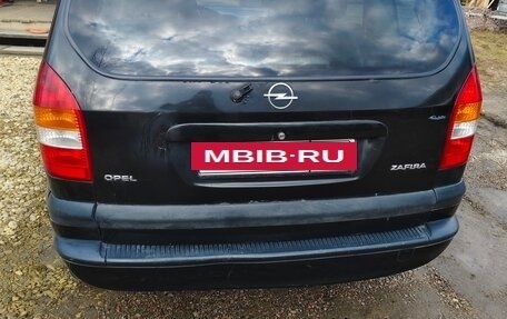 Opel Zafira A рестайлинг, 2001 год, 3 фотография