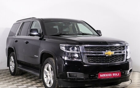 Chevrolet Tahoe IV, 2016 год, 3 199 700 рублей, 3 фотография