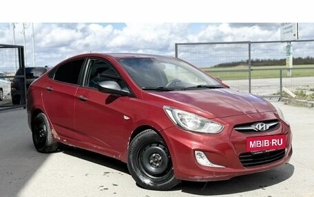 Hyundai Solaris II рестайлинг, 2011 год, 399 000 рублей, 4 фотография