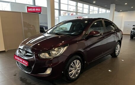 Hyundai Solaris II рестайлинг, 2012 год, 820 000 рублей, 7 фотография