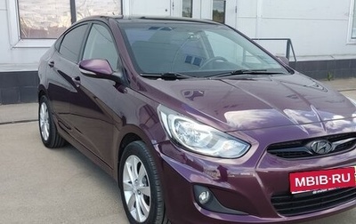 Hyundai Solaris II рестайлинг, 2011 год, 750 000 рублей, 1 фотография