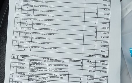 Opel Antara I, 2013 год, 990 000 рублей, 17 фотография