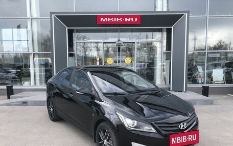 Hyundai Solaris II рестайлинг, 2014 год, 889 000 рублей, 3 фотография