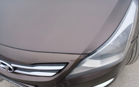 Hyundai Solaris II рестайлинг, 2015 год, 800 000 рублей, 28 фотография