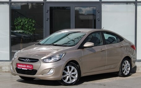 Hyundai Solaris II рестайлинг, 2012 год, 850 000 рублей, 1 фотография