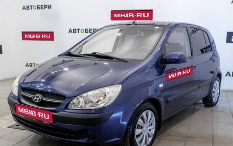 Hyundai Getz I рестайлинг, 2008 год, 552 000 рублей, 1 фотография