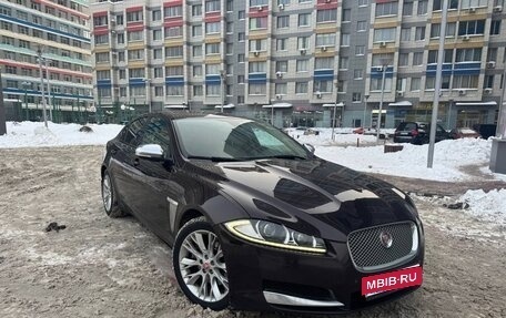 Jaguar XF I рестайлинг, 2013 год, 1 210 000 рублей, 1 фотография