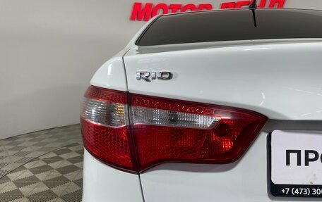 KIA Rio III рестайлинг, 2013 год, 849 000 рублей, 8 фотография