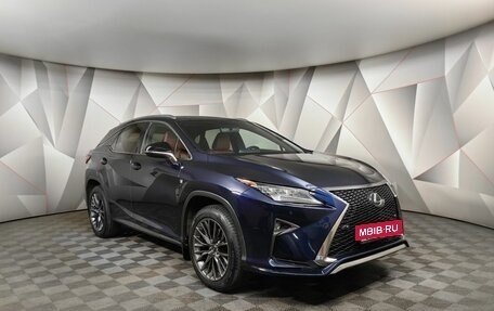 Lexus RX IV рестайлинг, 2016 год, 3 490 000 рублей, 3 фотография