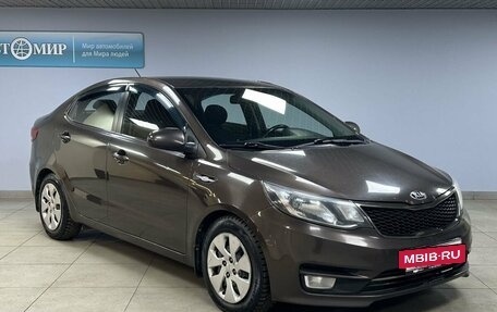 KIA Rio III рестайлинг, 2015 год, 1 102 000 рублей, 3 фотография
