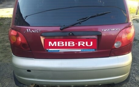 Daewoo Matiz I, 2008 год, 185 000 рублей, 6 фотография