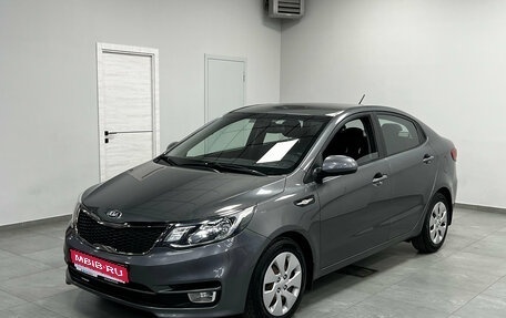 KIA Rio III рестайлинг, 2017 год, 1 210 000 рублей, 1 фотография