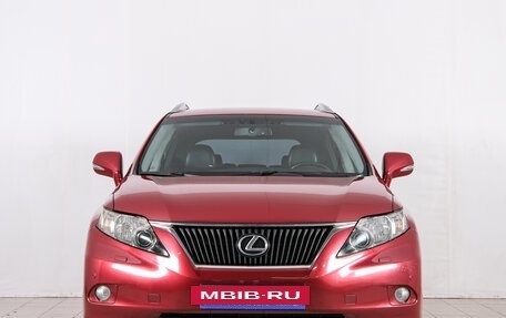 Lexus RX III, 2011 год, 1 849 000 рублей, 2 фотография