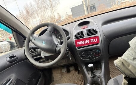 Peugeot 206, 2007 год, 190 000 рублей, 7 фотография