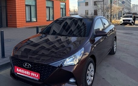 Hyundai Solaris II рестайлинг, 2021 год, 1 150 000 рублей, 3 фотография