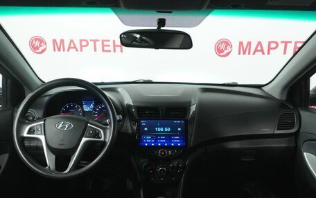 Hyundai Solaris II рестайлинг, 2011 год, 689 000 рублей, 15 фотография