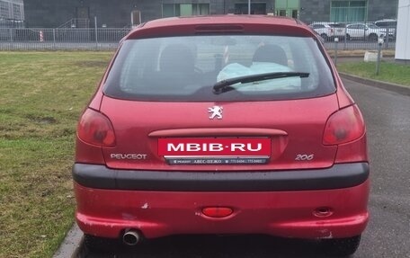 Peugeot 206, 2003 год, 170 000 рублей, 4 фотография