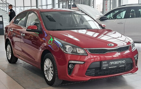 KIA Rio IV, 2018 год, 1 449 000 рублей, 3 фотография