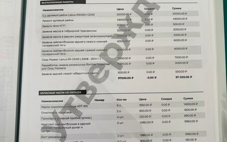 Lexus RX III, 2014 год, 2 850 000 рублей, 31 фотография