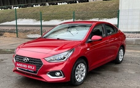 Hyundai Solaris II рестайлинг, 2017 год, 1 155 000 рублей, 3 фотография