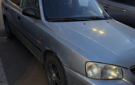 Hyundai Accent II, 2004 год, 230 000 рублей, 1 фотография