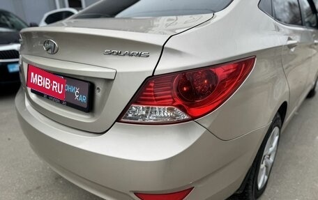 Hyundai Solaris II рестайлинг, 2011 год, 655 000 рублей, 9 фотография