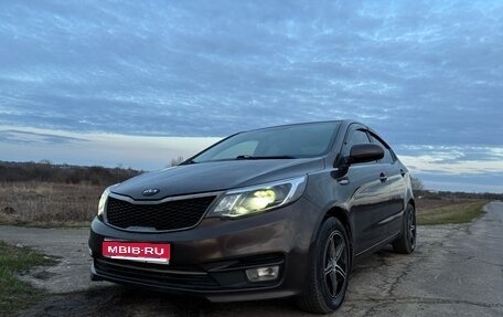 KIA Rio III рестайлинг, 2016 год, 950 000 рублей, 1 фотография