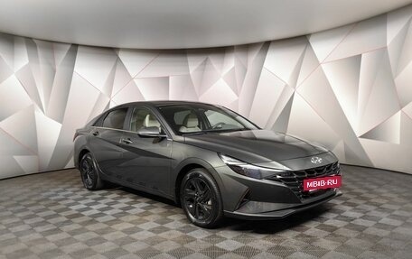 Hyundai Elantra, 2021 год, 2 475 000 рублей, 3 фотография