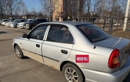 Hyundai Accent II, 2004 год, 350 000 рублей, 3 фотография