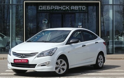 Hyundai Solaris II рестайлинг, 2016 год, 1 050 000 рублей, 1 фотография