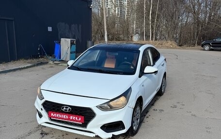 Hyundai Solaris II рестайлинг, 2017 год, 750 000 рублей, 4 фотография