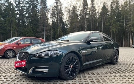 Jaguar XF I рестайлинг, 2014 год, 1 850 000 рублей, 2 фотография