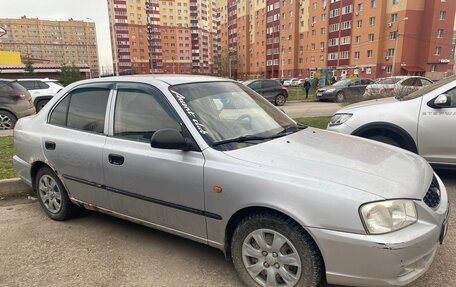 Hyundai Accent II, 2004 год, 225 000 рублей, 1 фотография